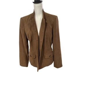 Dress Barn Brown Suit Jacket Large